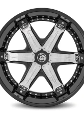 Diablo Fury Wheel 26x10 Blank 30 78.1 Gloss Black                                     - FUR-261BLNK3078LB - Image 2